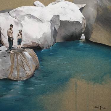 Print of Water Paintings by Raul Alvarez Jimenez