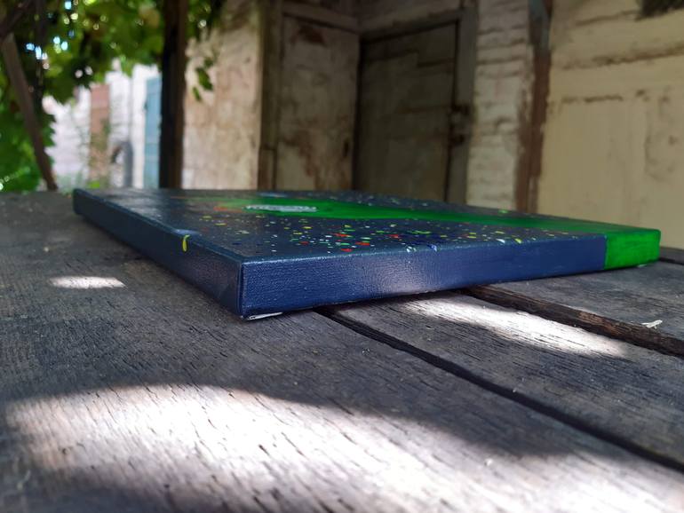 Original Abstract Body Drawing by Martisha Sea