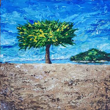 Print of Tree Paintings by Martisha Sea