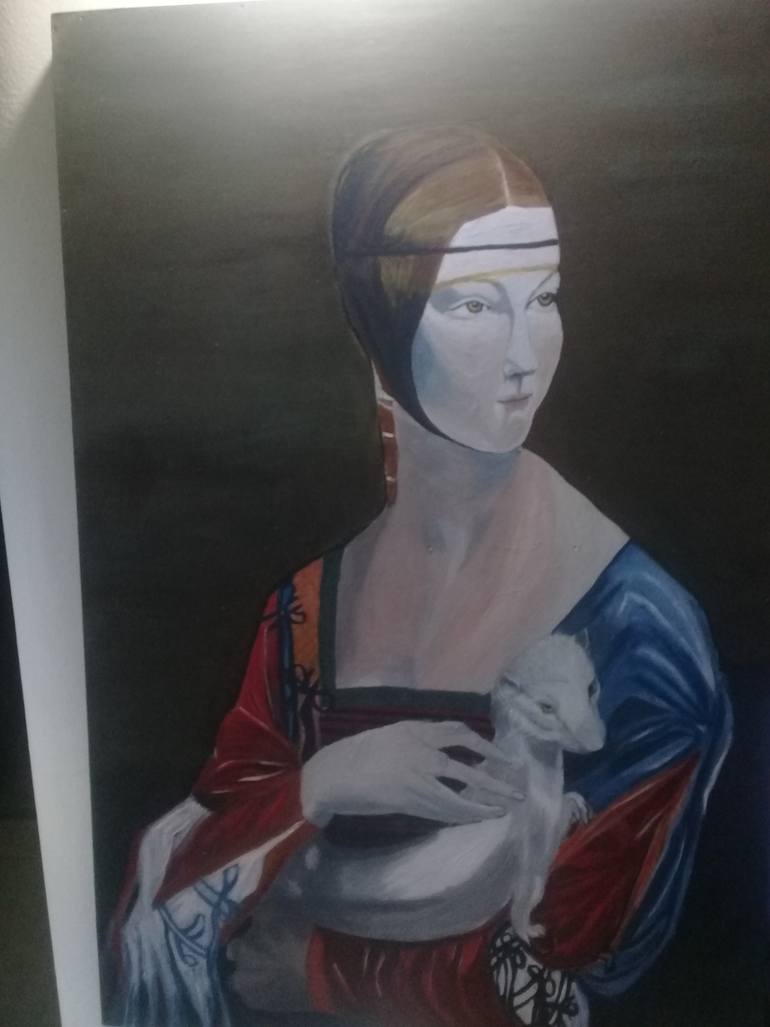 Original Illustration Women Painting by Silvia Pingitore