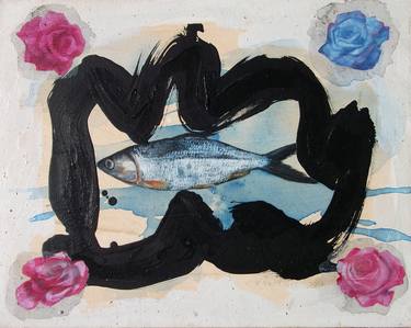 Print of Realism Fish Paintings by Dedy Reru