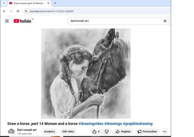 Original Figurative Animal Drawing by Dedy Reru