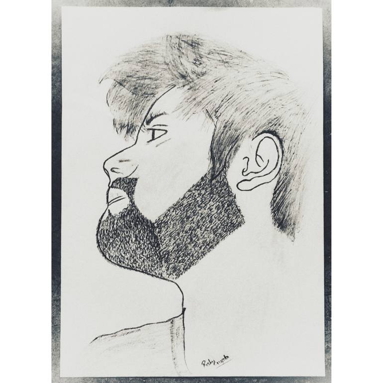 Print of Fine Art People Drawing by Rishu Gupta