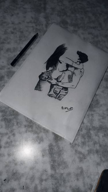 Original Erotic Drawing by Rishu Gupta