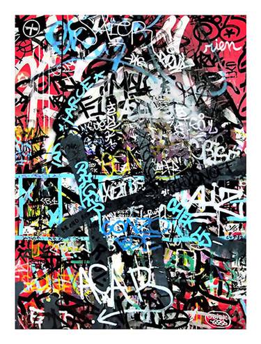 Original Abstract Expressionism Graffiti Photography by AZKiaray Zarrin