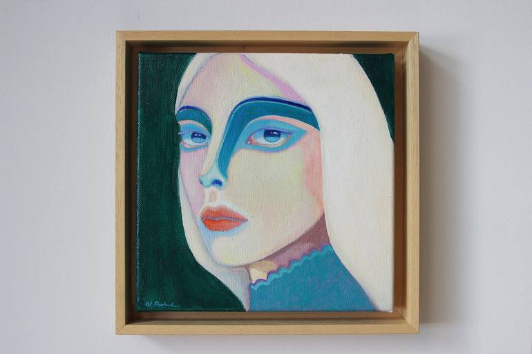Original Contemporary Portrait Painting by Viola Babol