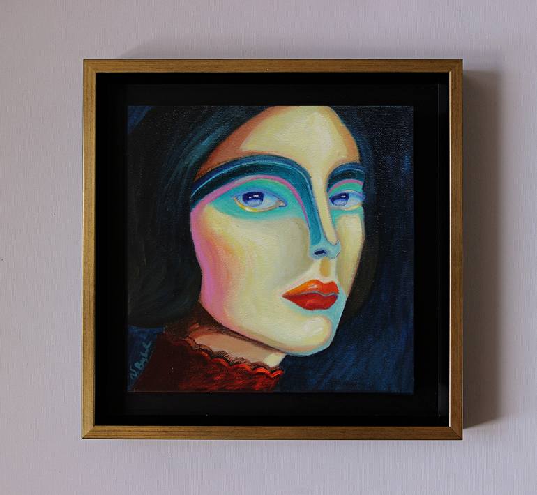 Original Contemporary People Painting by Viola Babol