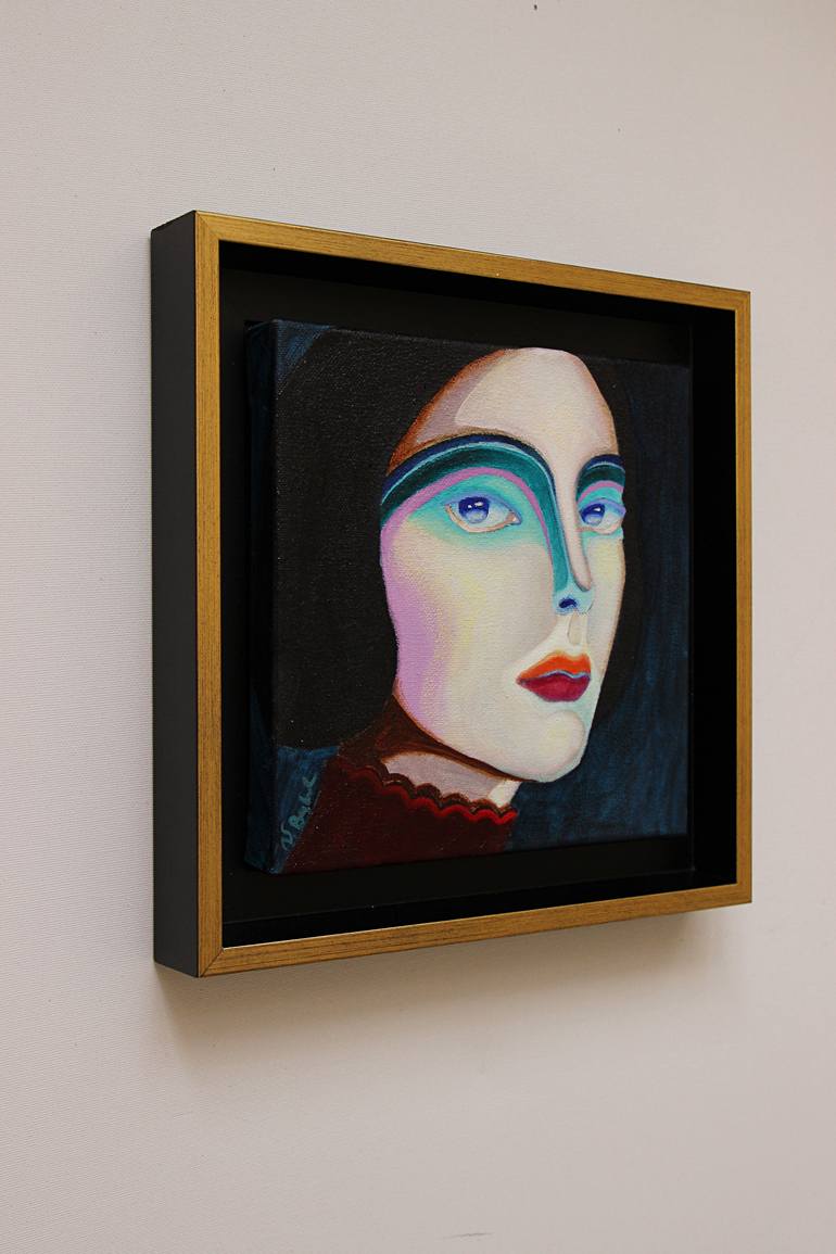 Original Contemporary People Painting by Viola Babol