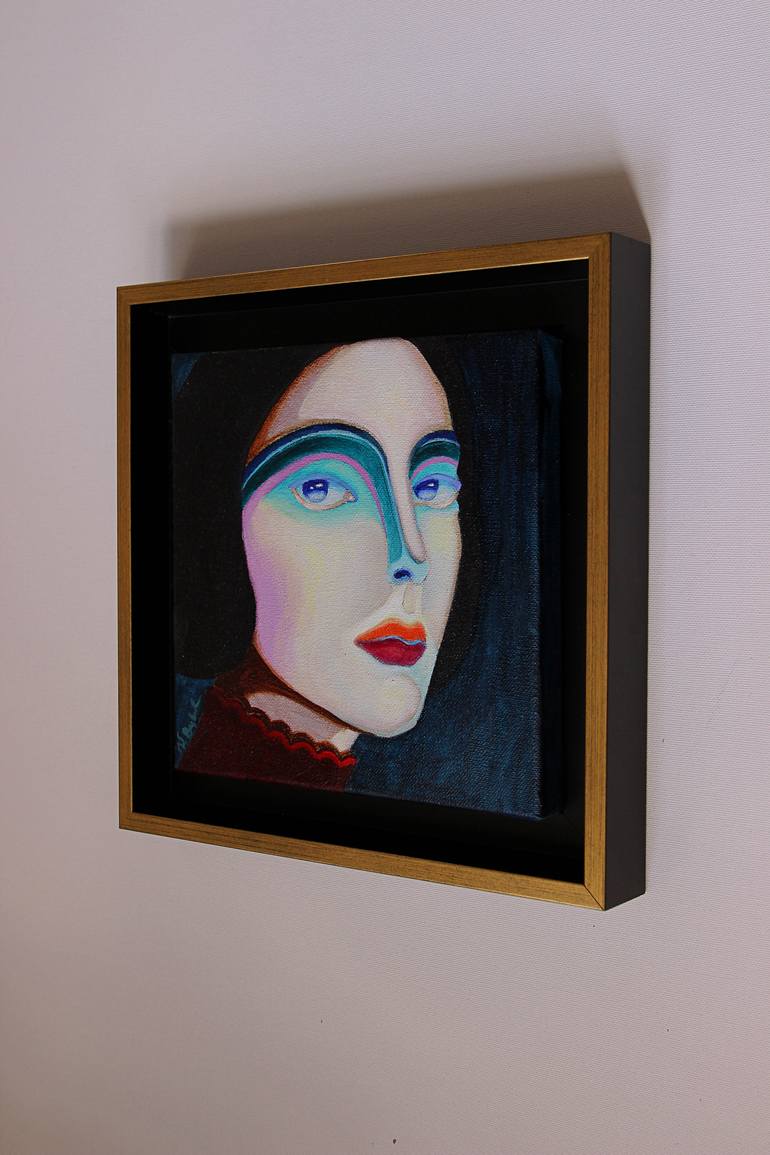 Original Contemporary People Painting by Viola Babol