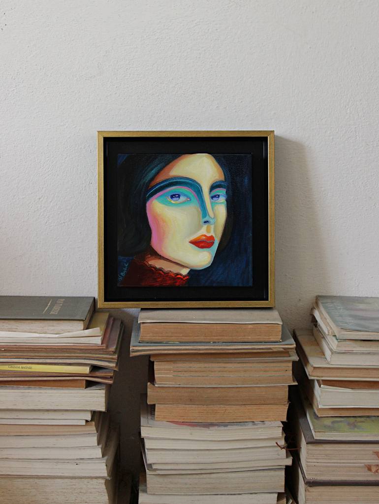 Original Contemporary People Painting by Viola Babol