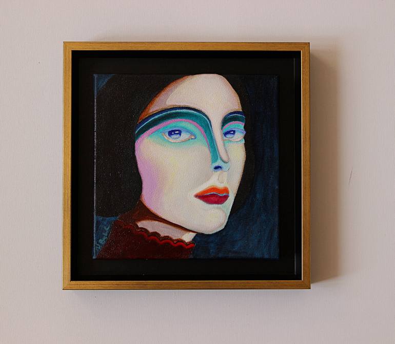 Original Contemporary People Painting by Viola Babol