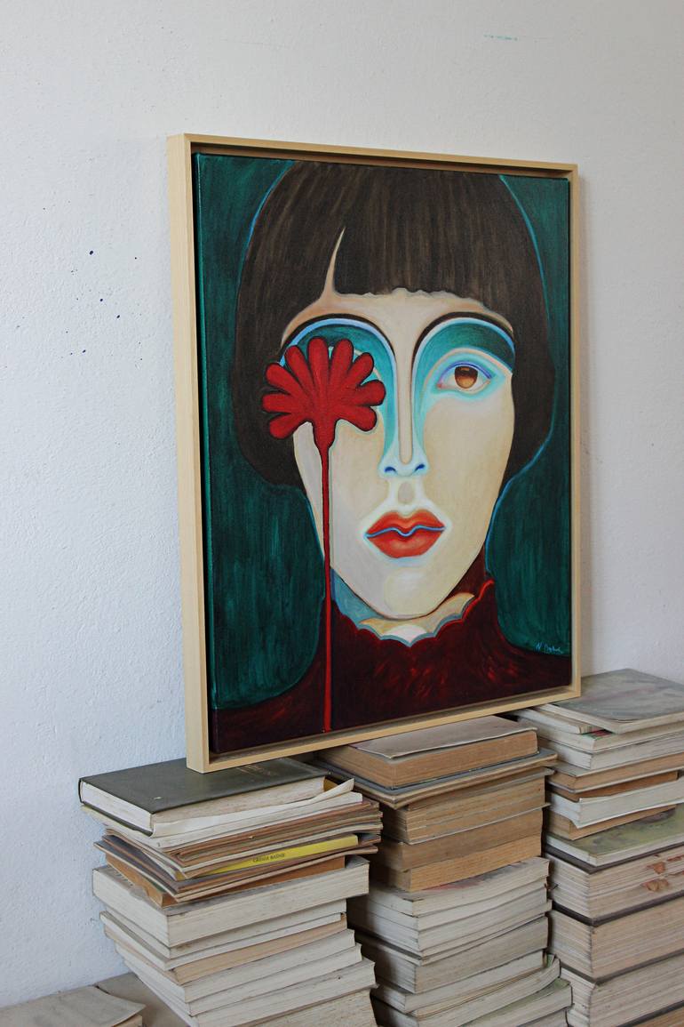 Original Contemporary Women Painting by Viola Babol