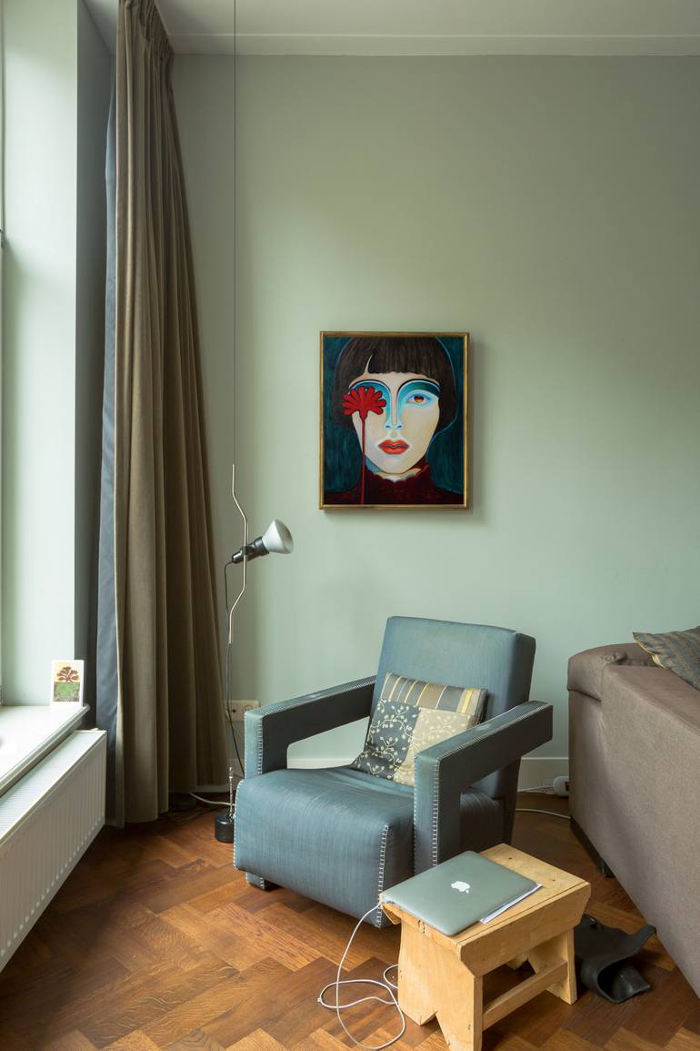 Original Contemporary Women Painting by Viola Babol