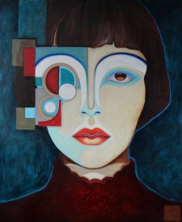 Original Contemporary Women Paintings by Viola Babol