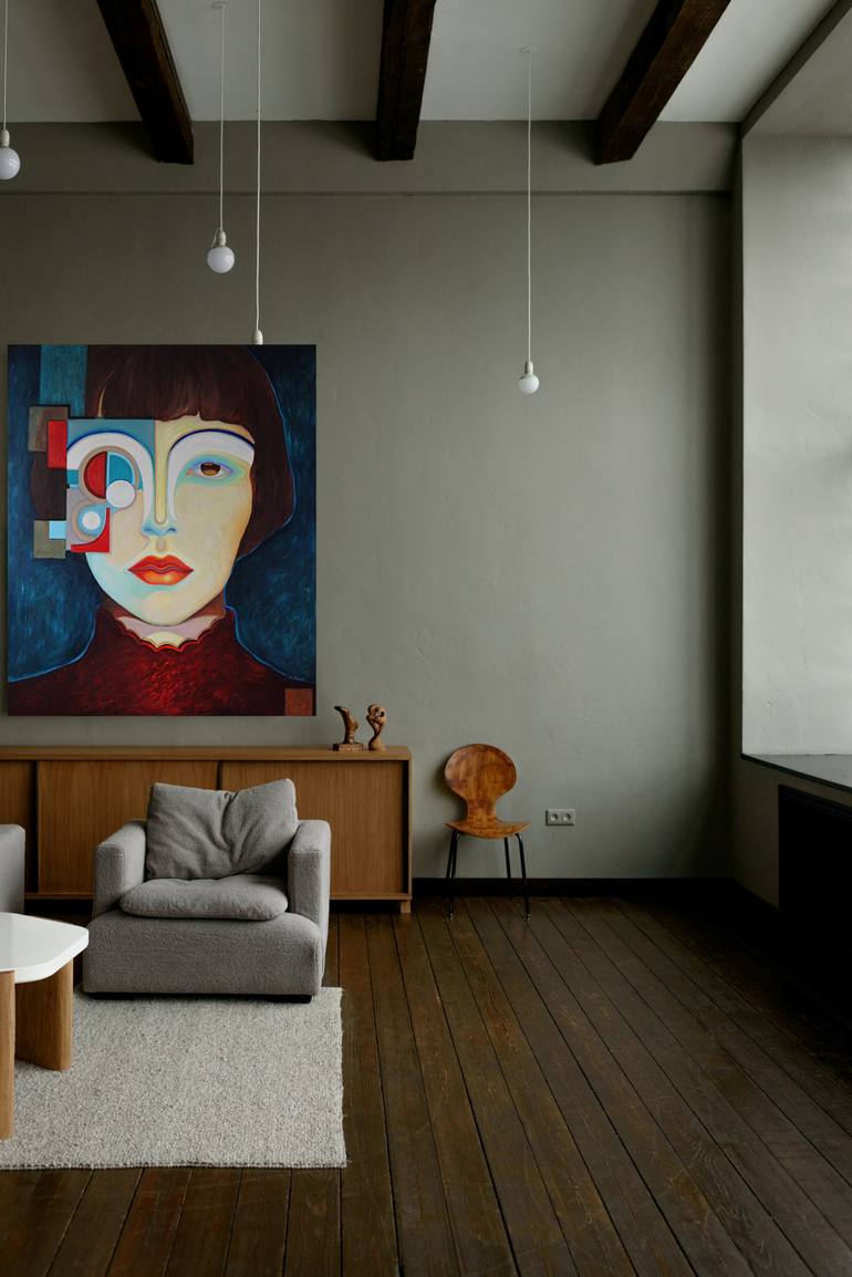 Original Contemporary Women Painting by Viola Babol