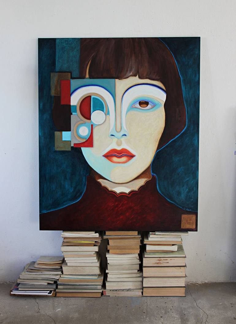 Original Contemporary Women Painting by Viola Babol