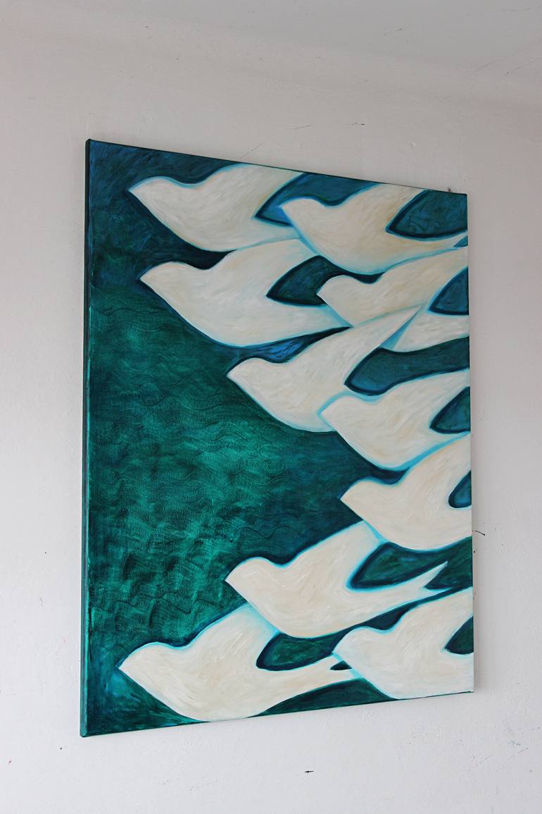 Original Contemporary Landscape Painting by Viola Babol