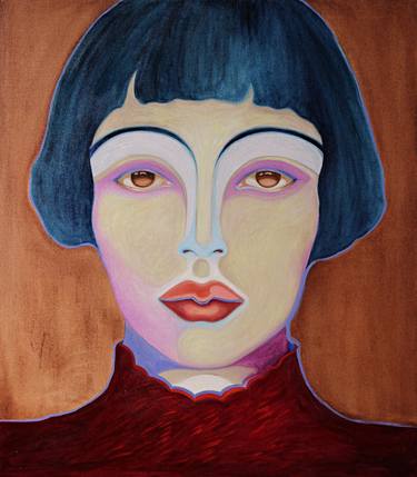 Original Contemporary Women Paintings by Viola Babol