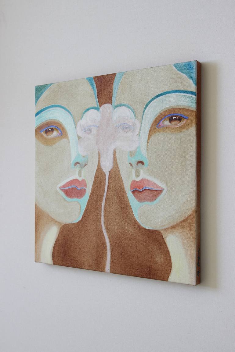 Original Contemporary Women Painting by Viola Babol