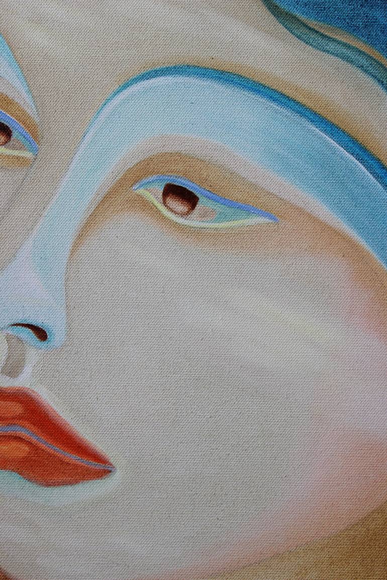 Original Portraiture Women Painting by Viola Babol