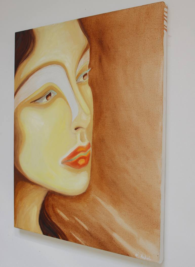 Original Contemporary Women Painting by Viola Babol