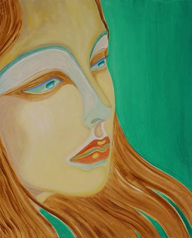 Original Contemporary Women Painting by Viola Babol