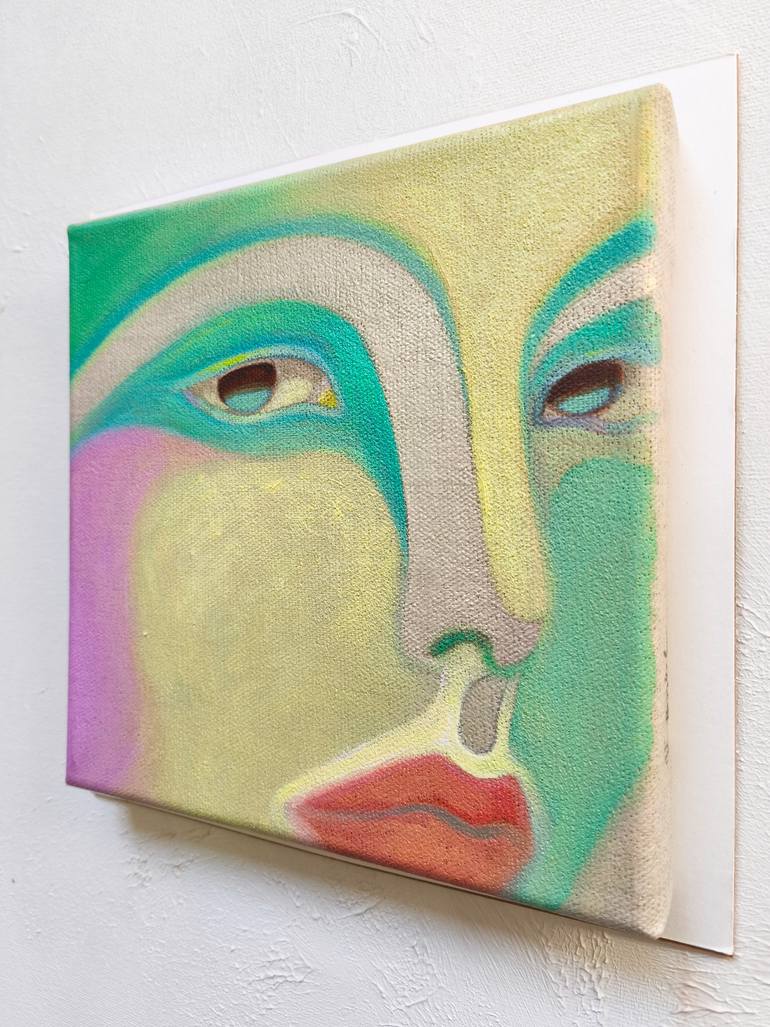 Original Surrealism Women Painting by Viola Babol