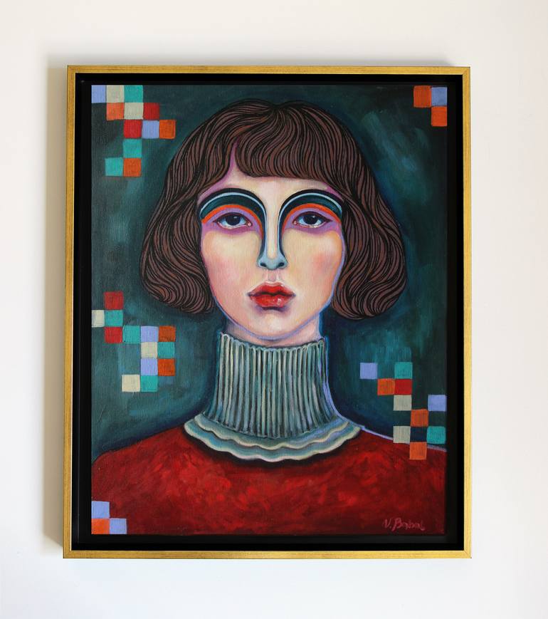 Original Figurative People Painting by Viola Babol