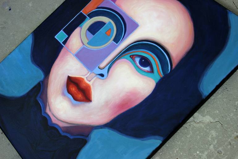 Original Figurative People Painting by Viola Babol