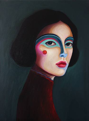 Print of Portrait Paintings by Viola Babol