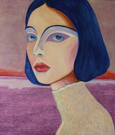 Saatchi Art Artist Viola Babol; Painting, “A pink afternoon” #art