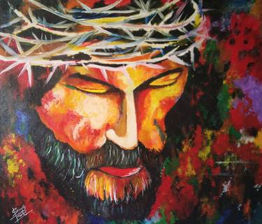 Original Abstract Religious Paintings by Shamali Baware