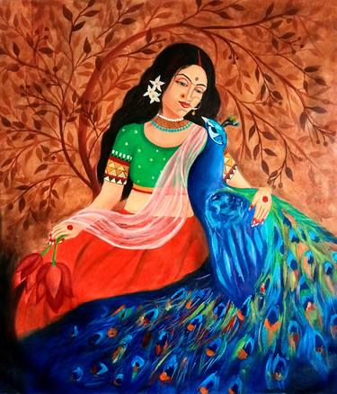 Original Women Paintings by Shamali Baware