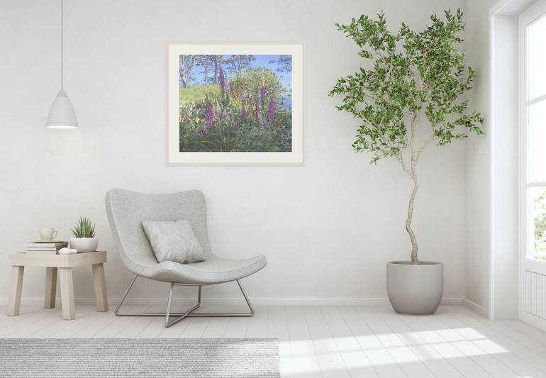 Original Expressionism Landscape Digital by Yulia Dotsenko