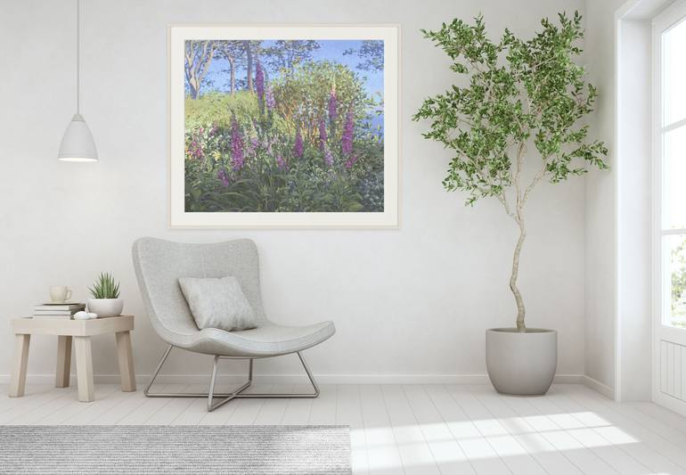 Original Expressionism Landscape Digital by Yulia Dotsenko