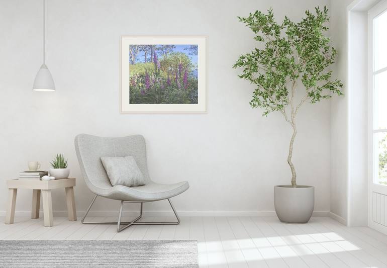 Original Expressionism Landscape Digital by Yulia Dotsenko