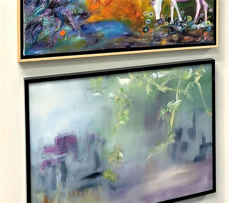 Original Abstract Landscape Painting by Joanne Tarlin