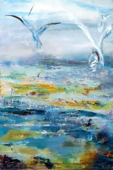 Original Abstract Landscape Paintings by Joanne Tarlin