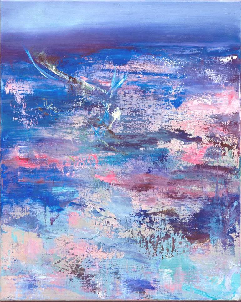 Original Abstract Landscape Painting by Joanne Tarlin