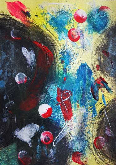 Print of Abstract Fantasy Paintings by Martin Slotta
