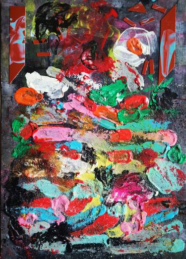 Print of Abstract Expressionism Abstract Paintings by Martin Slotta