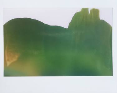 Green landscape - expired Instax Wide from 2004 - Limited Edition of 1 thumb