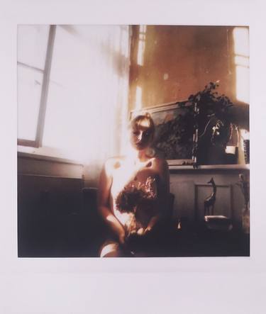 Women sitting - naked Instax - Limited Edition of 1 thumb