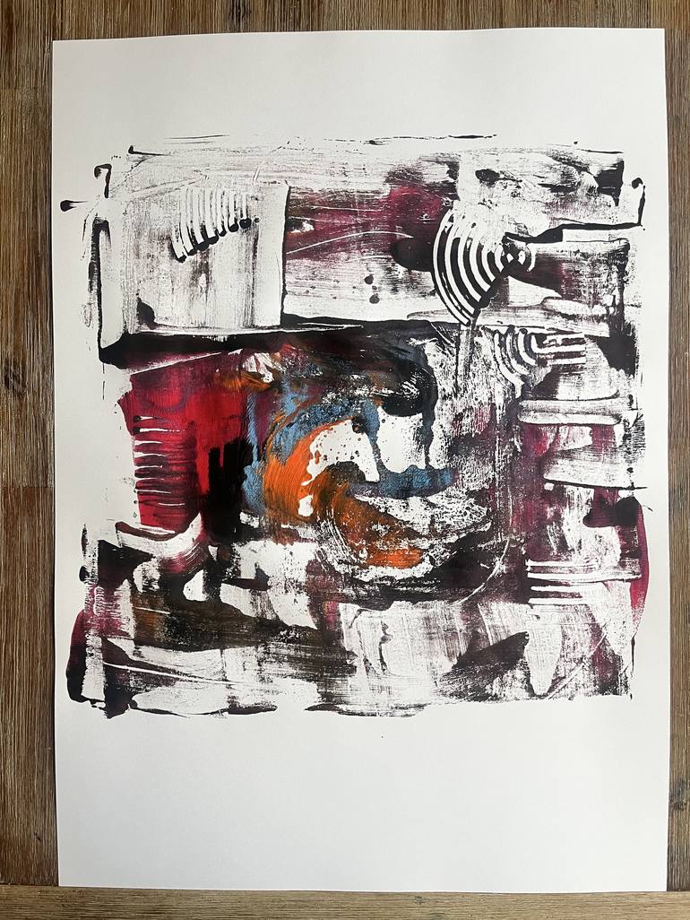 Original Contemporary Abstract Painting by Martin Slotta