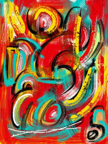 Original Abstract Paintings by Martin Slotta