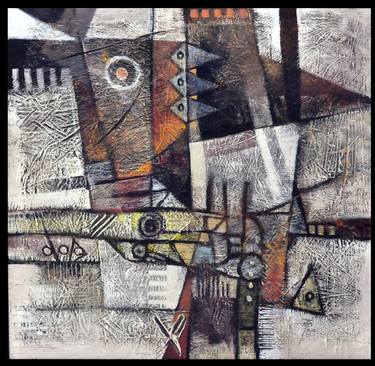 Original Abstract Painting by Duc Thien Nguyen