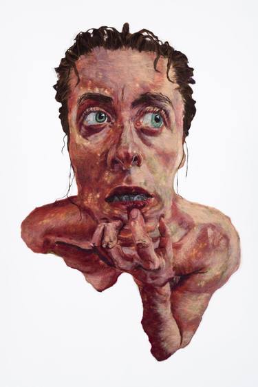 Original Portraiture Body Painting by Cynthia OHern