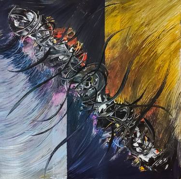 Print of Conceptual Abstract Paintings by Deepika Gautam