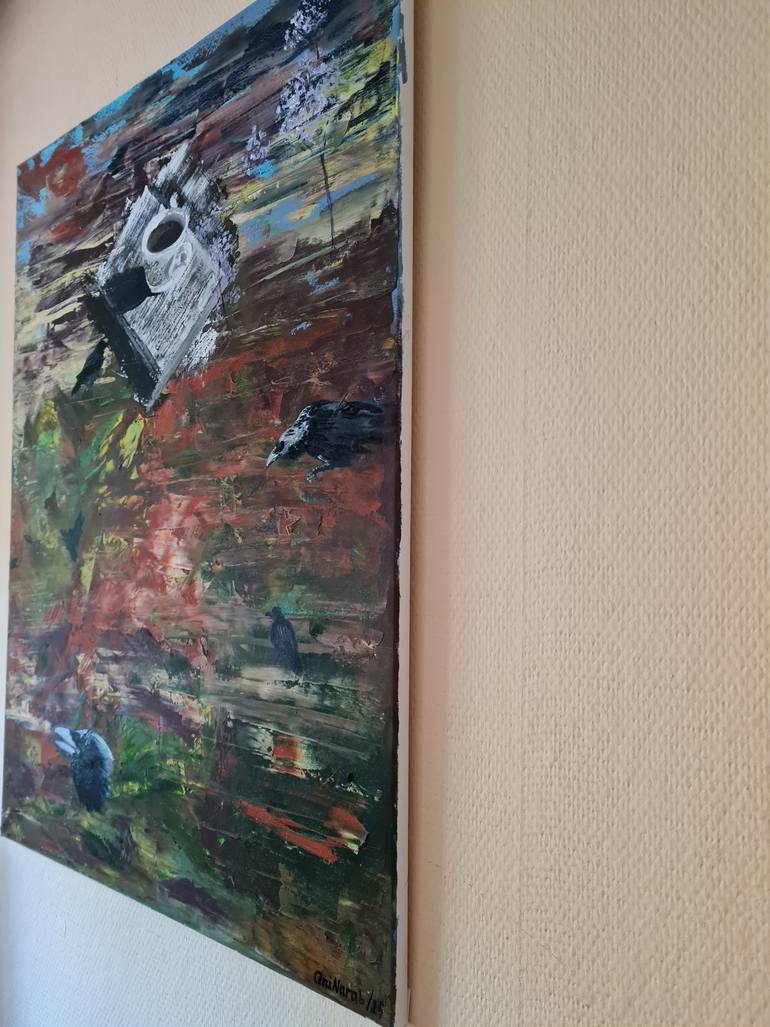 Original Contemporary Abstract Painting by Aninarab Nahorna Anna