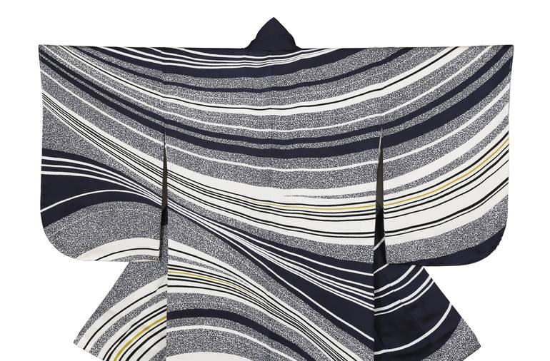 Original Abstract Expressionism Seascape Drawing by Ken Yotsui